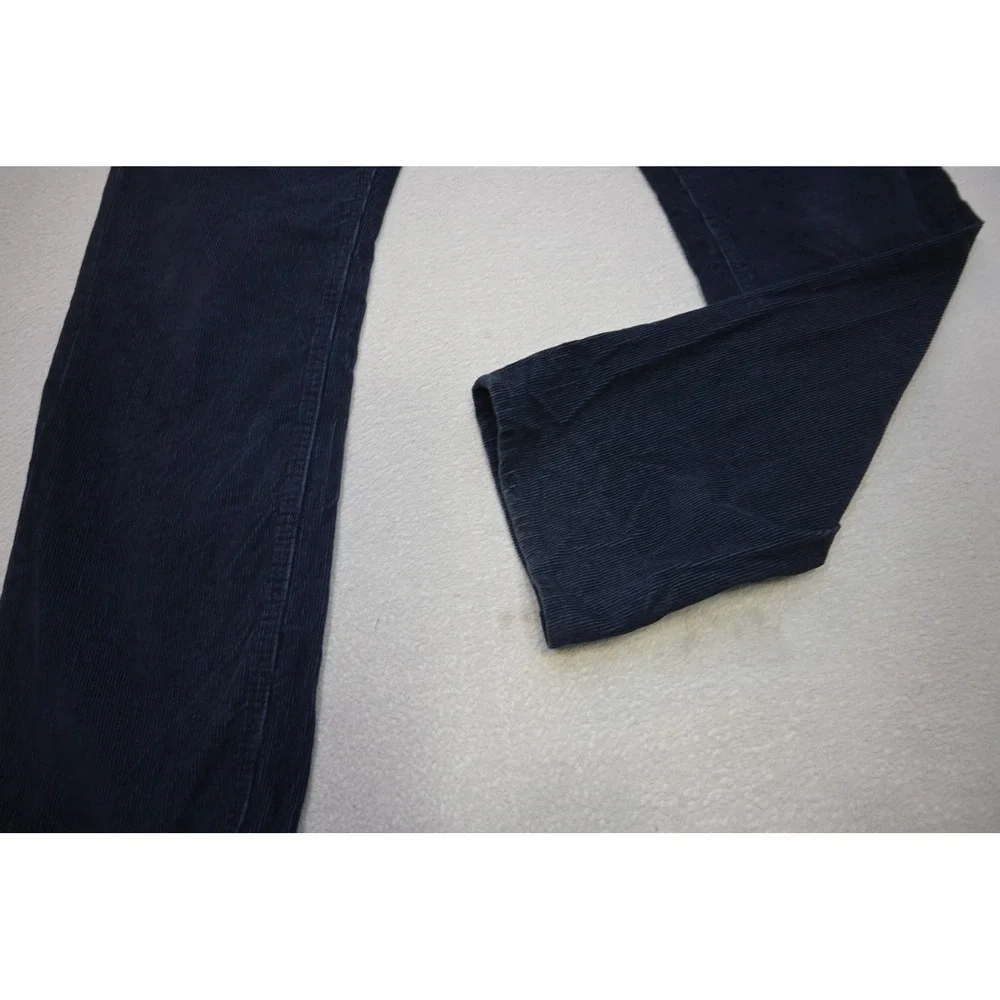 Banana Republic Corduroy Pants Mens 33x32 Navy Blue Vintage Straight Excellent